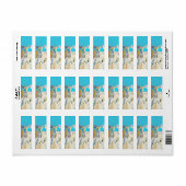 ldp SANTORINI - uitzicht - Etiket (Full Sheet)