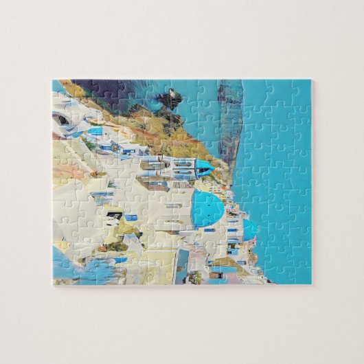 ldp SANTORINI - uitzicht - Legpuzzel (Horizontaal)