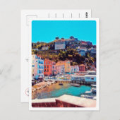 ldp SORRENTO - panorama - strand - Briefkaart (Voorkant / Achterkant)