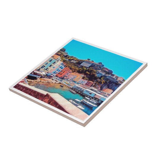 ldp SORRENTO - panorama - strand - Tegeltje (Zijkant)