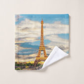 ldp TOUR EIFFEL - Parijs - uitzicht - Bad Handdoek (Wasdoekje)