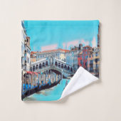 ldp VENICE - gondolas - rialto - (Gant de toilette)