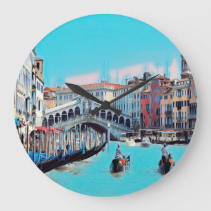 ldp VENICE - gondolas - rialto - Grote Klok