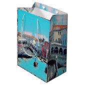 ldp VENICE - gondolas - rialto - Medium Cadeauzakje (Achterkant Gekanteld)