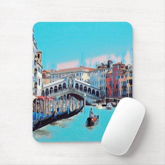 ldp VENICE - gondolas - rialto - Muismat (Met muis)