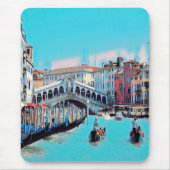 ldp VENICE - gondolas - rialto - Muismat (Voorkant)