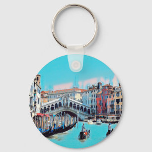 ldp VENICE - gondolas - rialto - Sleutelhanger
