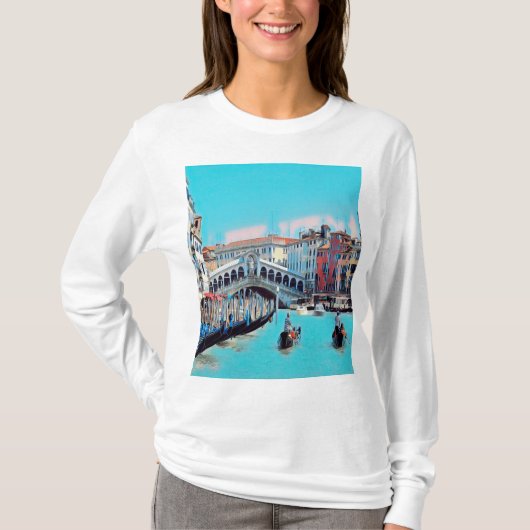 ldp VENICE - gondolas - rialto - T-shirt (Voorkant)