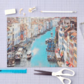 ldp VENICE - Uitzicht van het Grote Kanaal van Ria Tissuepapier (Craft)
