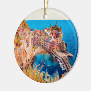 ldp VERNAZZA - Cinque Terre - Keramisch Ornament