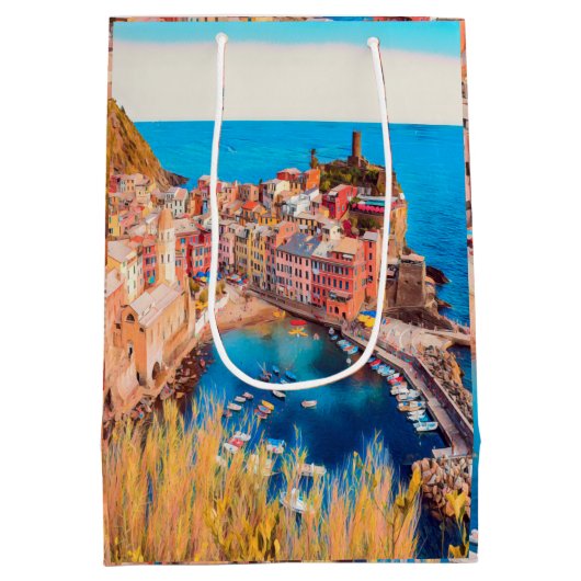 ldp VERNAZZA - Cinque Terre - Medium Cadeauzakje (Achterkant)