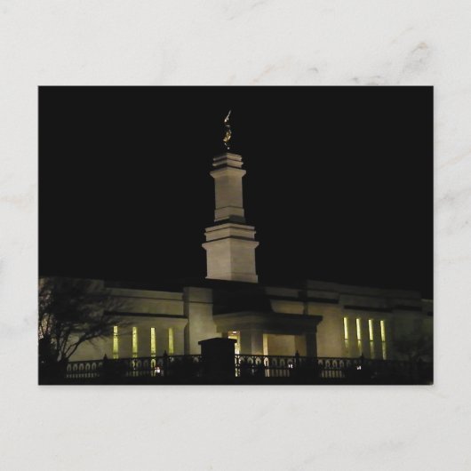 LDS-kerk Briefkaart (Voorkant)