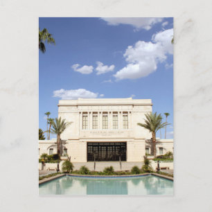 lds mesa arizona tempel mormoon foto briefkaart