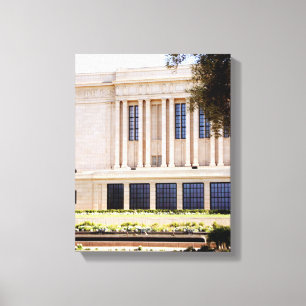 lds mesa arizona tempel mormoon foto canvas afdruk