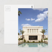 lds mesa arizona temple mormon afbeelding briefkaart (Voorkant / Achterkant)