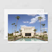 lds mesa arizona temple mormon afbeelding briefkaart (Voorkant / Achterkant)