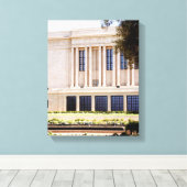 lds mesa arizona temple mormon afbeelding canvas afdruk (Insitu (Houten vloer))