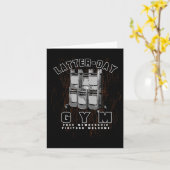 Lds Mormon Grappig Mannen Vrouwen Jongens Meisjes  Kaart (Gele Bloem)