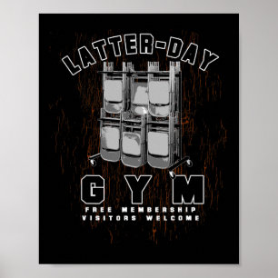 Lds Mormon Grappig Mannen Vrouwen Jongens Meisjes  Poster