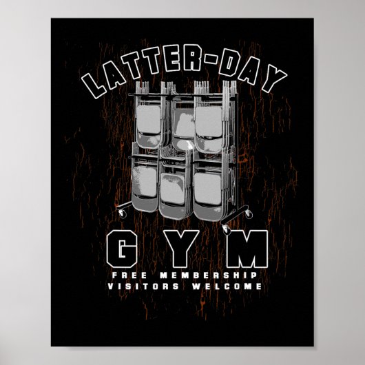 Lds Mormon Grappig Mannen Vrouwen Jongens Meisjes  Poster (Voorkant)