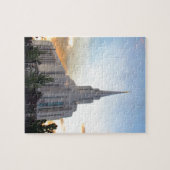LDS-mormon Oquirrh Mountain Utah-tempel Legpuzzel (Horizontaal)