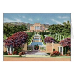 LDS Mormon Temple Laie Oahu Hawaii