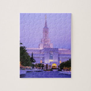 LDS Mormon Temple Sunrise - Utah Legpuzzel