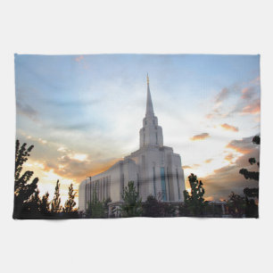 LDS mormoon Oquirrh Mountain Utah tempel Theedoek