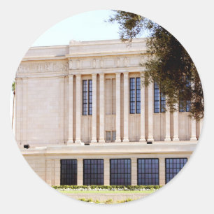 lds mormoonse mesa arizona tempel foto ronde sticker