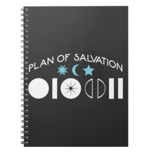 LDS Plan of Salvation Mormon Missionary Gift Notitieboek