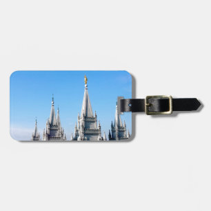 lds salt lake city tempel engel moroni bagagelabel
