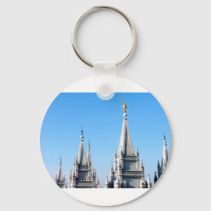 lds salt lake city tempel engel moroni sleutelhanger