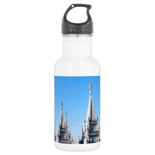 lds salt lake city tempel engel moroni waterfles
