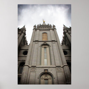 LDS Salt Lake City, UT Temple poster - grand