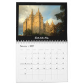 LDS Temples 2017 Kalender (Feb 2027)