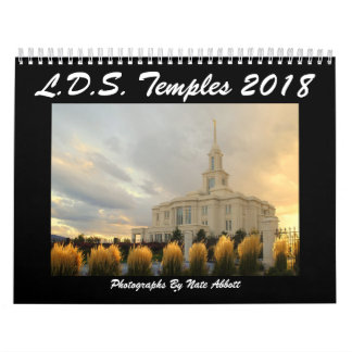 LDS Temples 2018 Kalender