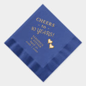 Le 10e anniversaire du Mariage salue deux coeurs (Droite)