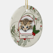 Le 1er ornement de Noël des chatons (Droite)