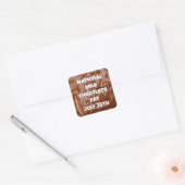 Le 28 juillet est Milk Chocolate Jour Fun Sticker (Enveloppe)