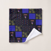 Le 4 juillet Patchwork Motif - le 4 juillet (Gant de toilette)