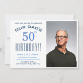 Le 50e anniversaire de NOTRE PÈRE - Invitation de  (Devant)