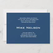 Le 50e anniversaire de NOTRE PÈRE - Invitation de  (Dos)