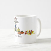 Le "automne est ici" tasse (Devant droit)