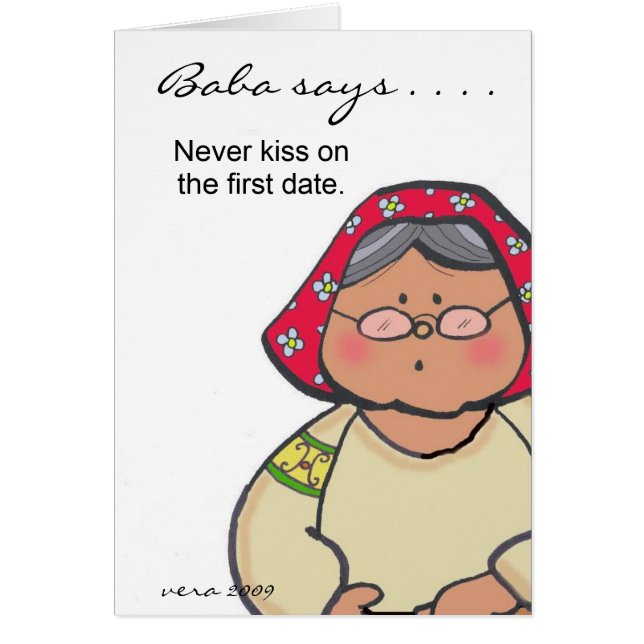 Le baba indique… pour personnaliser par Vera (Devant)