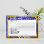 Le Baby shower Royal veut la carte bébé (Debout devant)