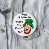 Le badge de la journée de St. Patricks "quelle est (En situation)