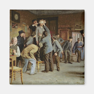 Le Bain de Pieds Inattendu, 1895 Magneet