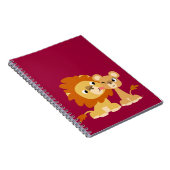 Le baiser : Carnet mignon de couples de lion de (Côté Droit)