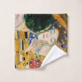 Le Baiser de Gustav Klimt (Gant de toilette)