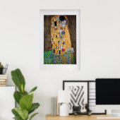 Le Baiser de Gustav Klimt Impression d'art vintag (Bureau à domicile)